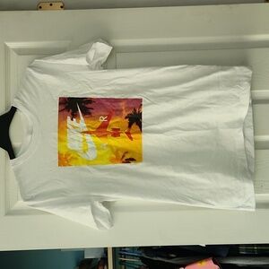 White Nike t-shirt